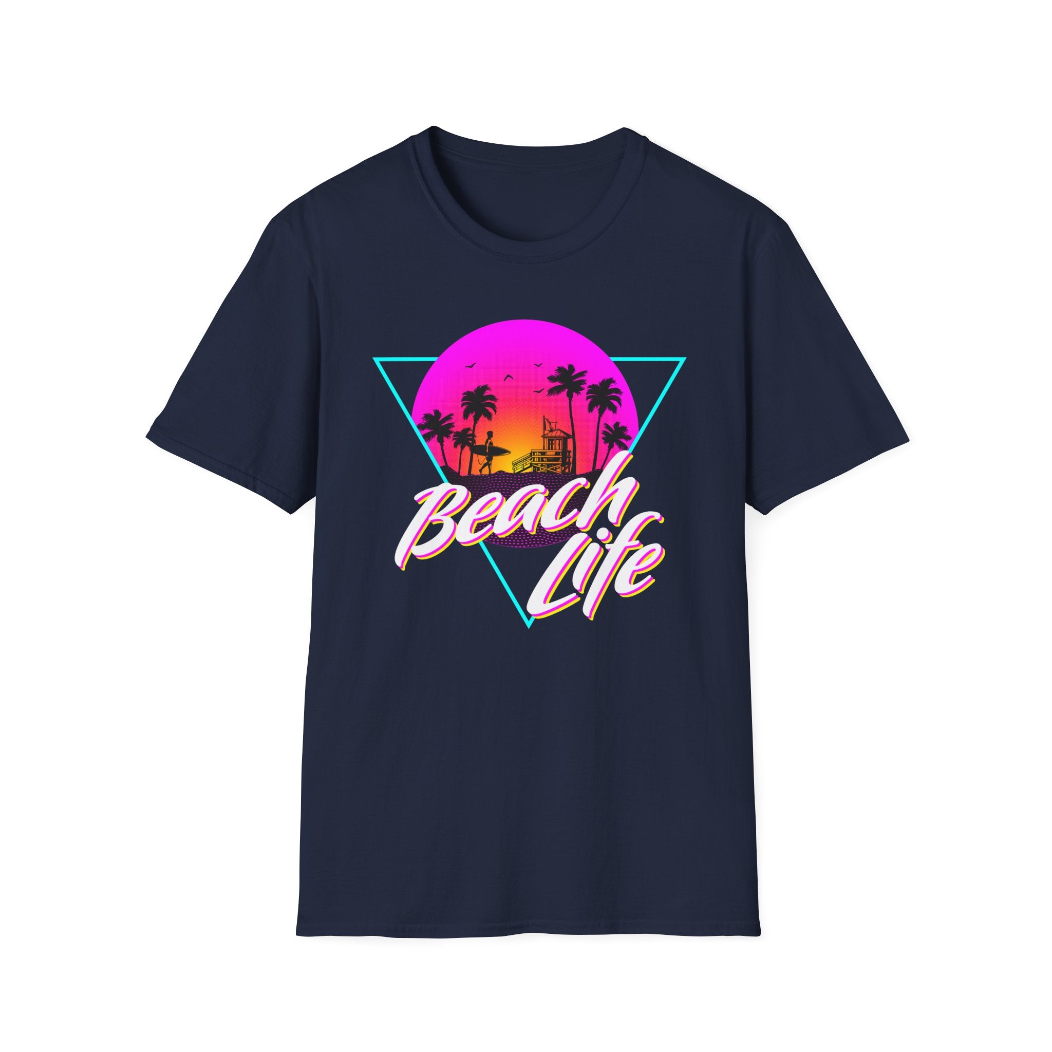 Beach Life 80s Vacation T-Shirt
