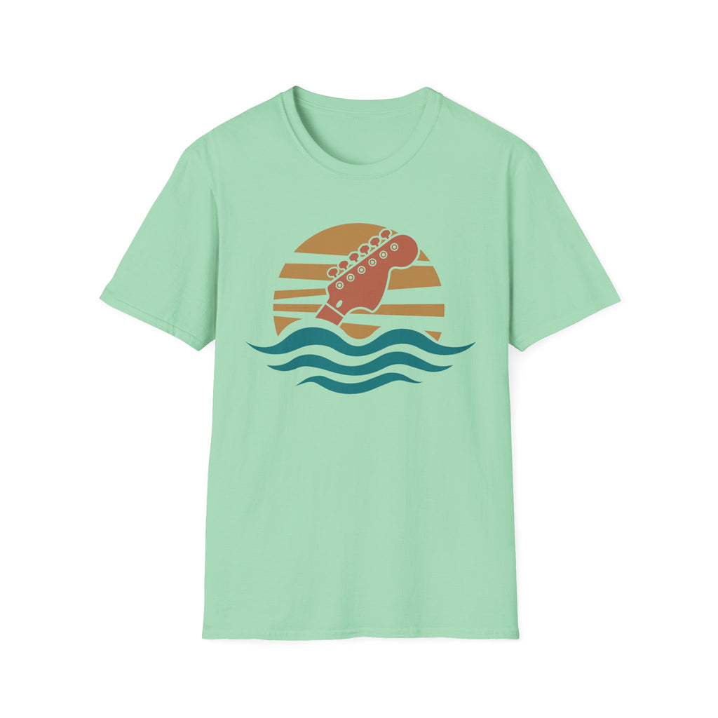 Second Set Society Sunset Guitar T-Shirt