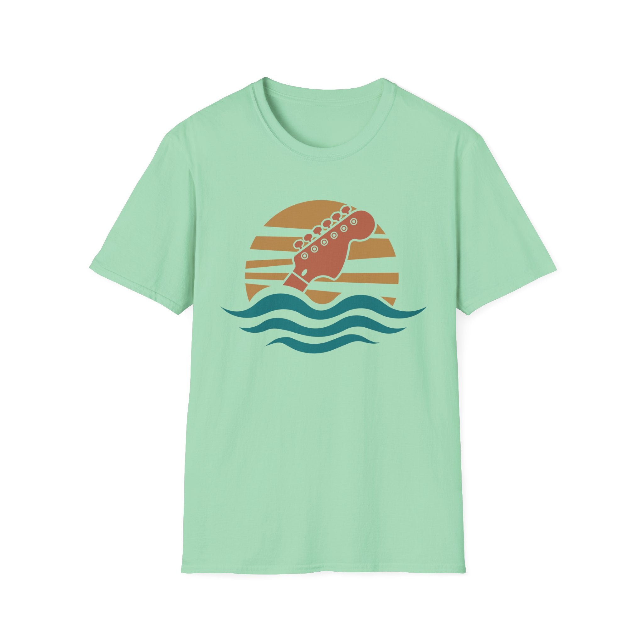Second Set Society Sunset Guitar T-Shirt