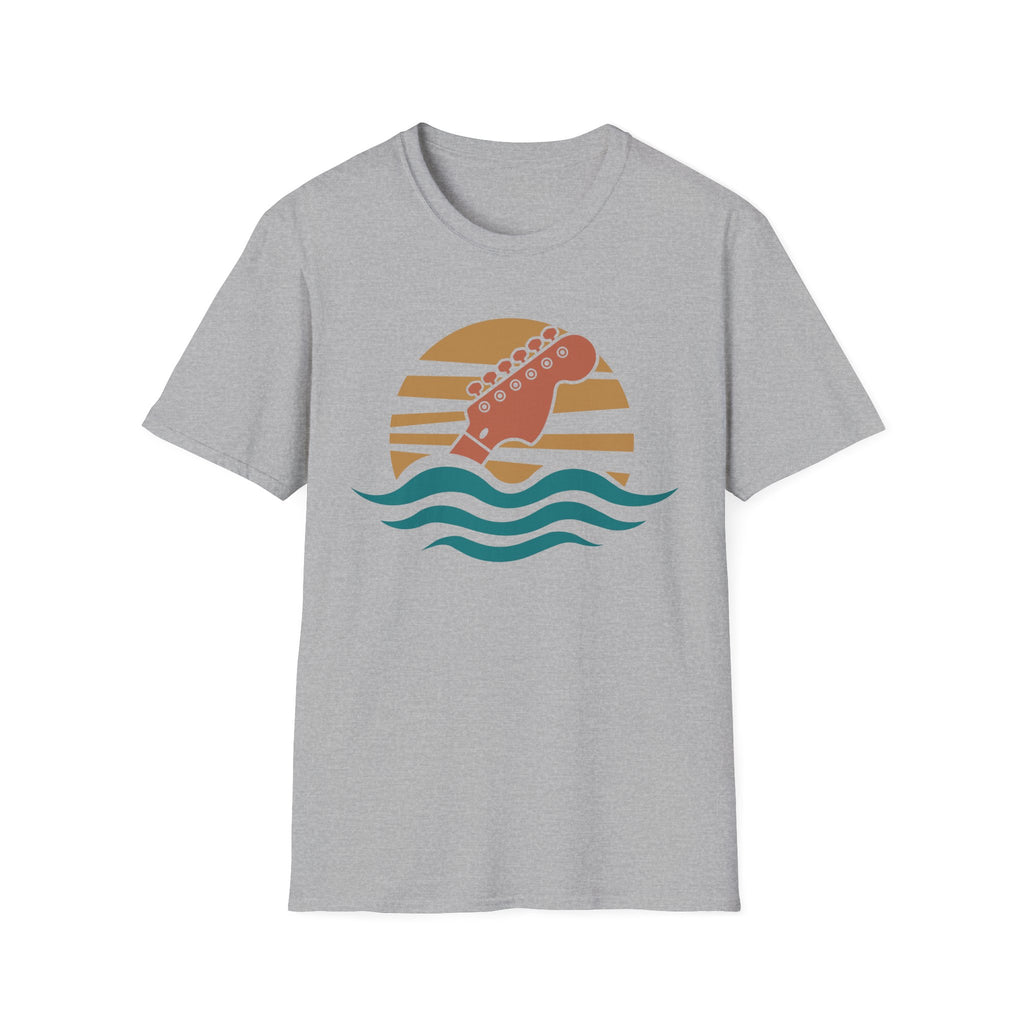 Second Set Society Sunset Guitar T-Shirt