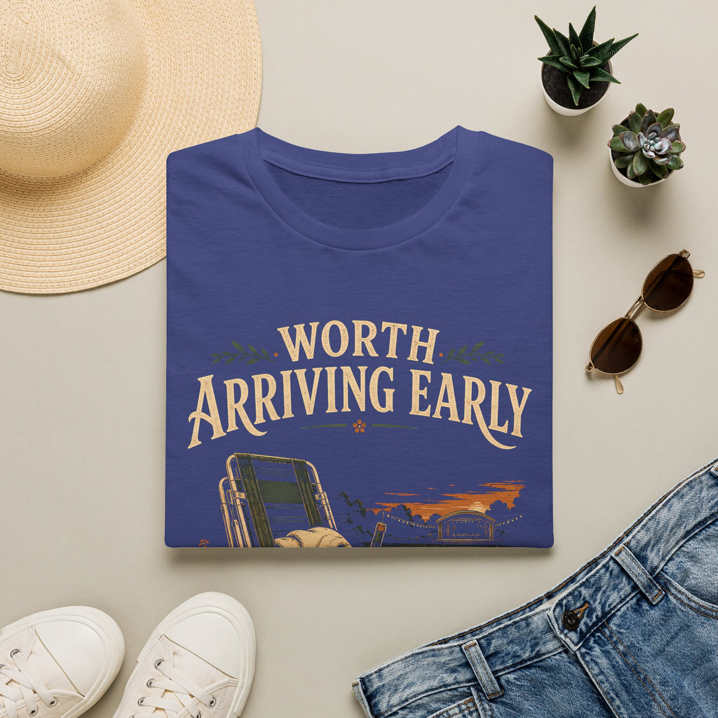 Worth Arriving Early Summer Concert T-Shirt