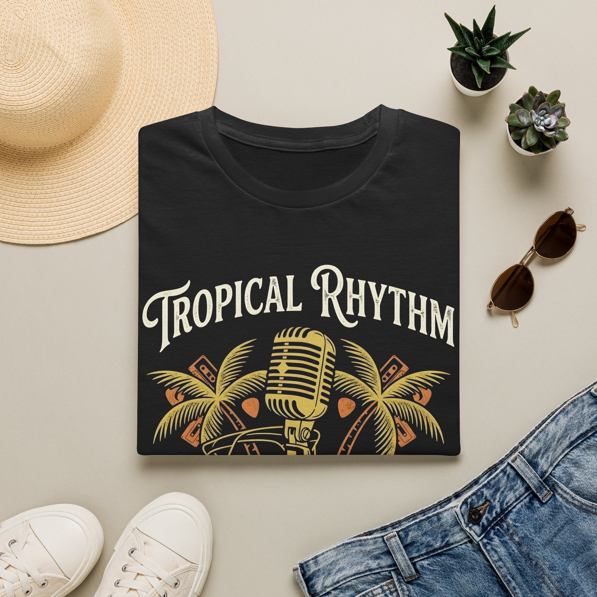 Tropical Rhythm Retirement Vacation T-Shirt