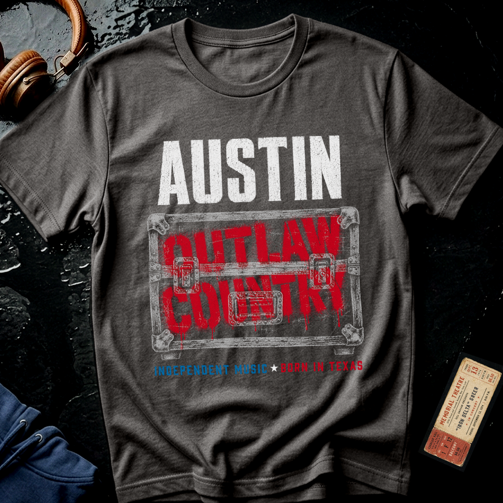 Outlaw Country Austin Texas T-Shirt
