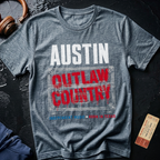Outlaw Country Austin Texas T-Shirt