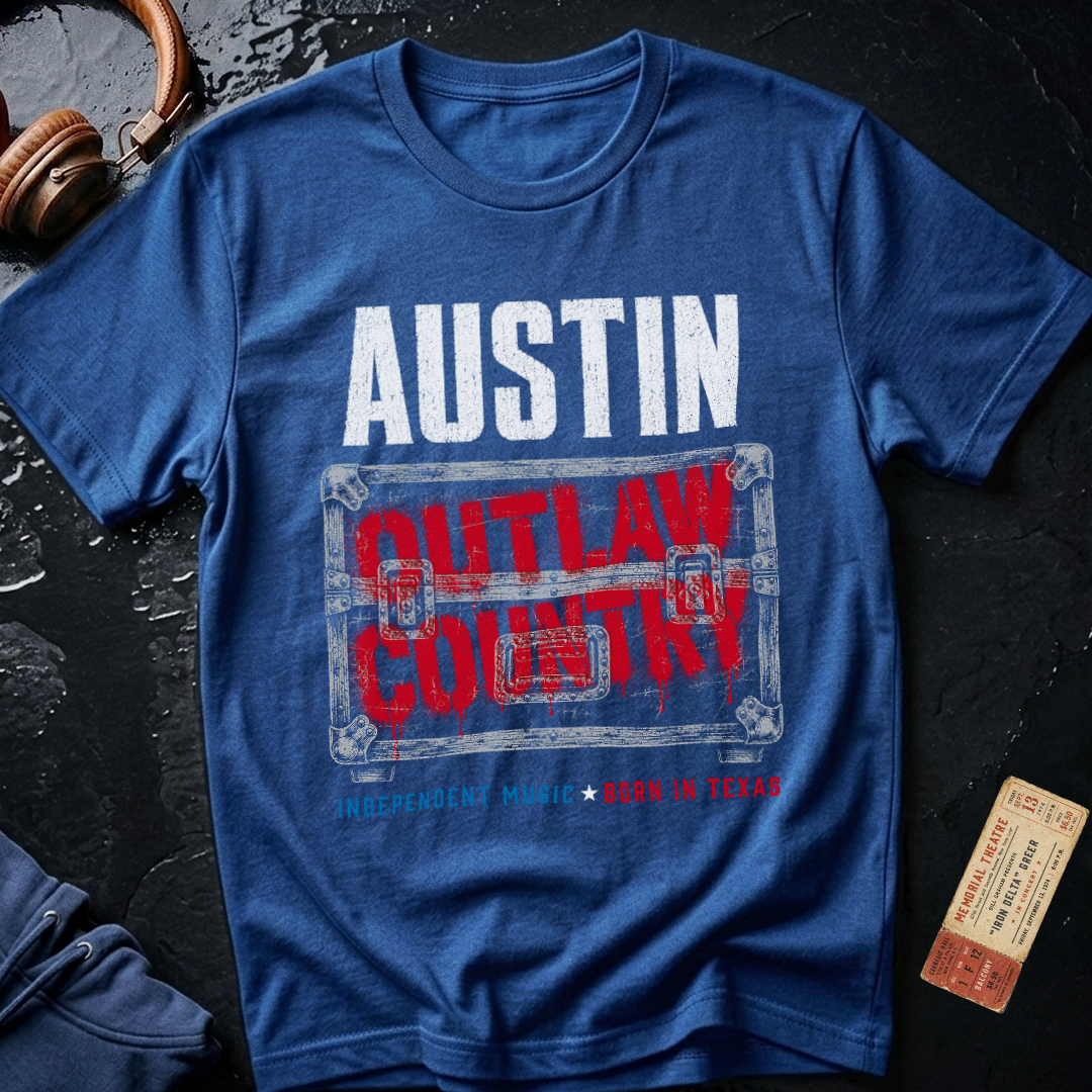 Outlaw Country Austin Texas T-Shirt