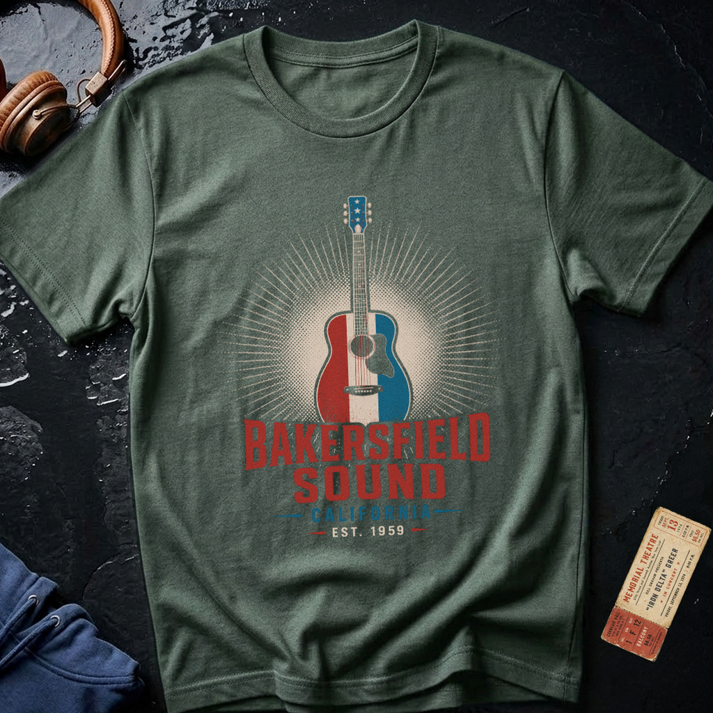 Classic Country Bakersfield Sound California 1959 T-Shirt