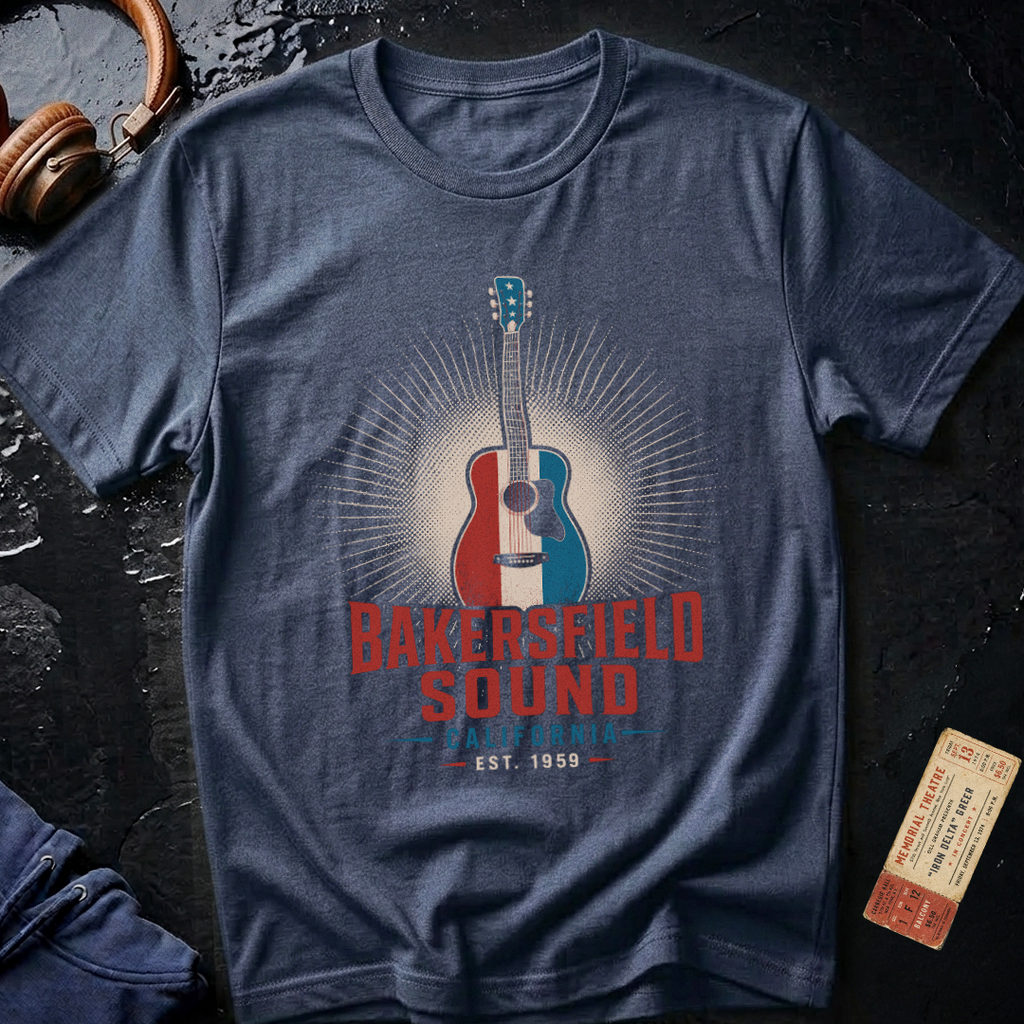 Classic Country Bakersfield Sound California 1959 T-Shirt