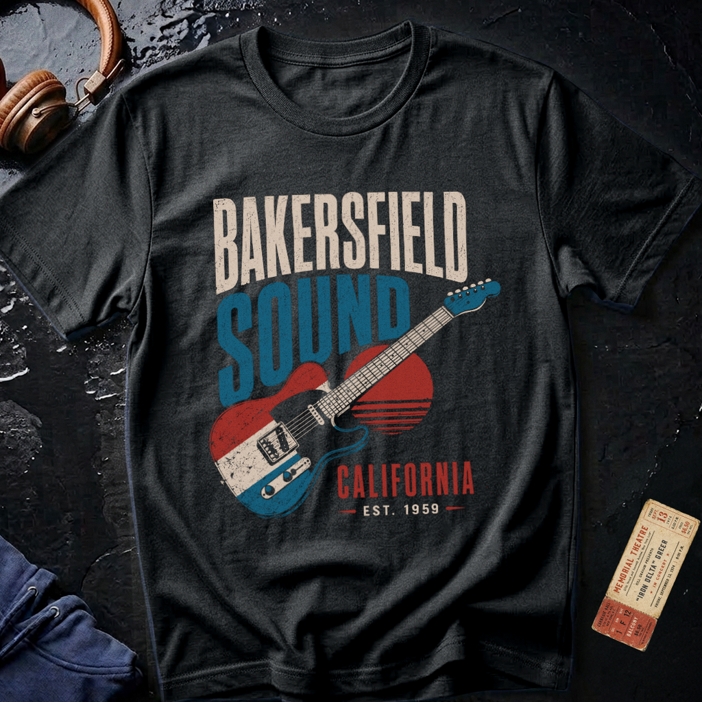 Classic Country Bakersfield Sound California 1959 T-Shirt