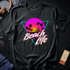 Beach Life 80s Vacation T-Shirt