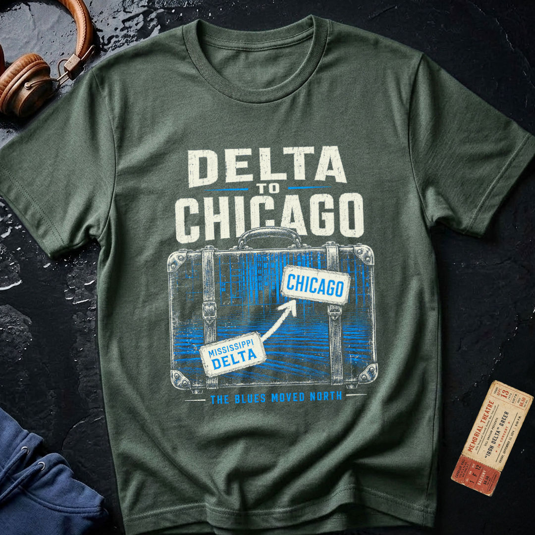 Delta to Chicago Blues T-Shirt