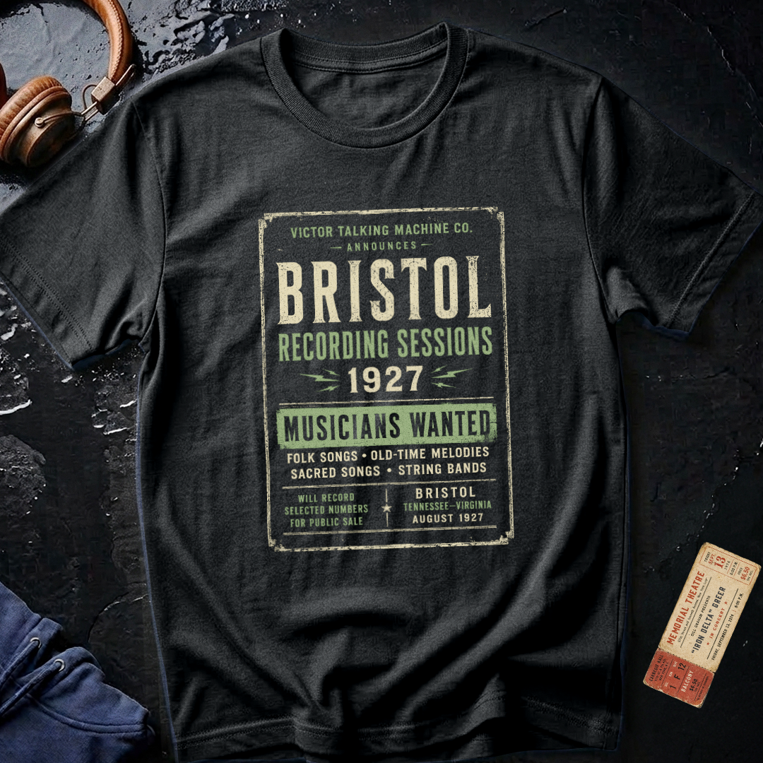 1927 Bristol Sessions Country Music Heritage T-Shirt