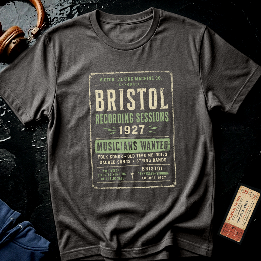 1927 Bristol Sessions Country Music Heritage T-Shirt