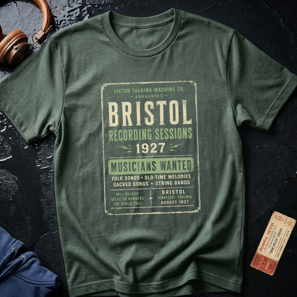1927 Bristol Sessions Country Music Heritage T-Shirt