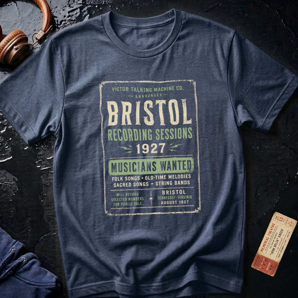 1927 Bristol Sessions Country Music Heritage T-Shirt