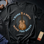I Made a Deal with the Delta - Blues Guitar T-Shirt