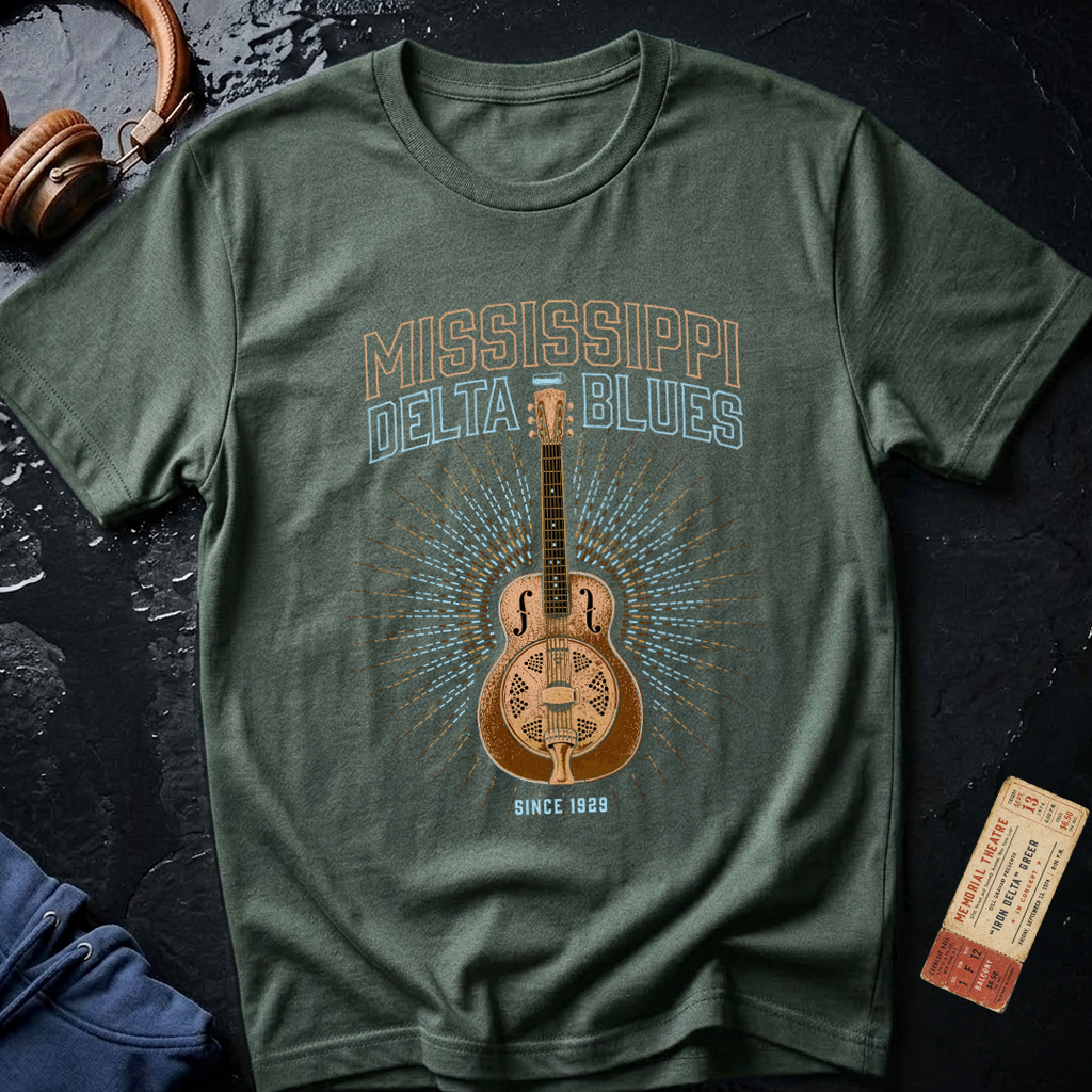 Mississippi Delta Blues Dobro T-Shirt