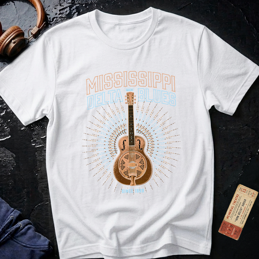 Mississippi Delta Blues Dobro T-Shirt