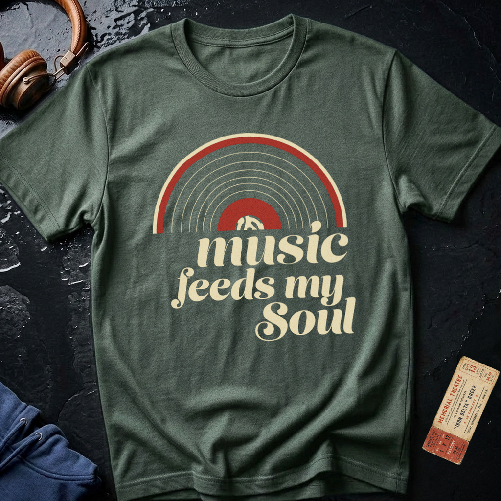Music Feeds My Soul T-Shirt