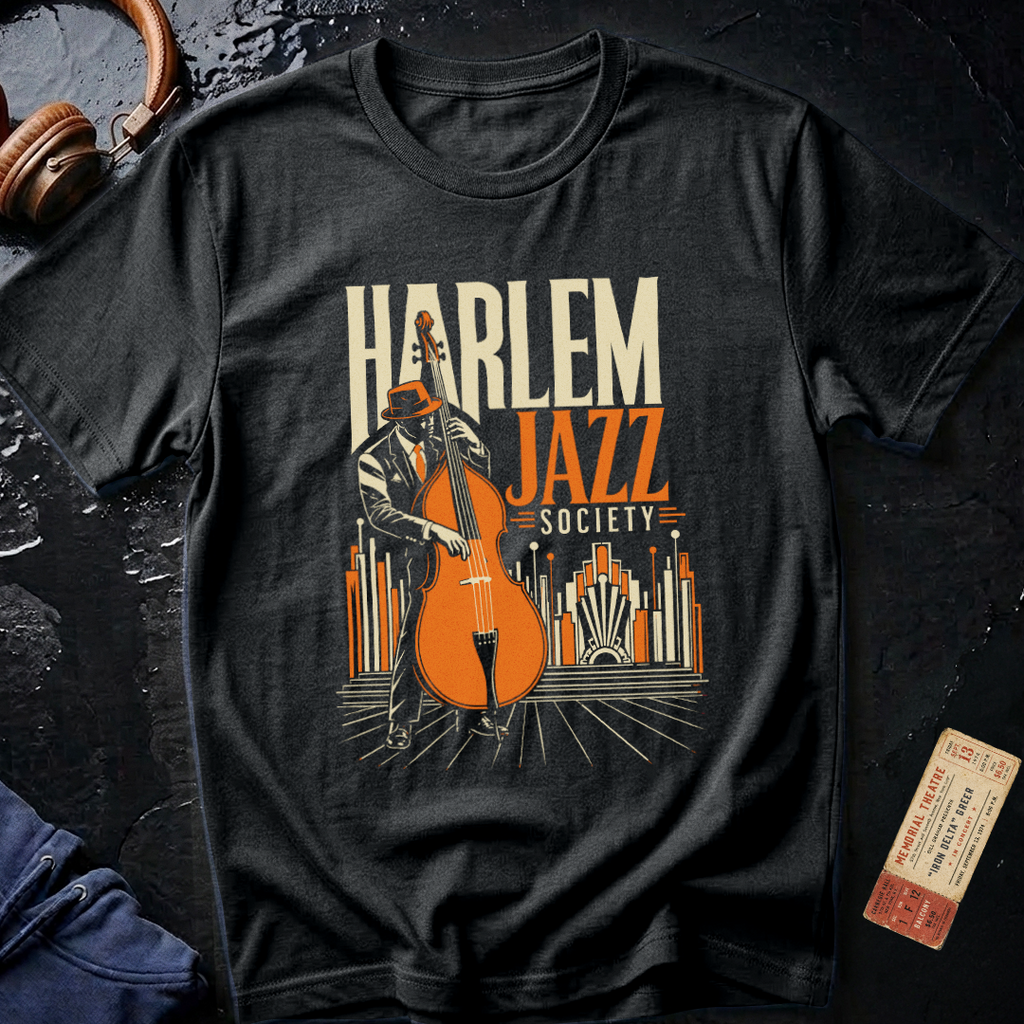 Harlem Jazz Society Music Heritage T-Shirt