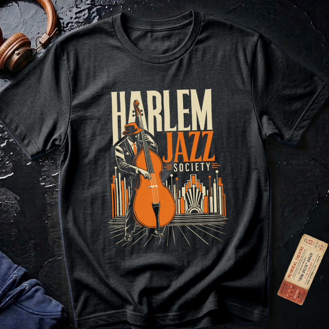 Harlem Jazz Society Music Heritage T-Shirt