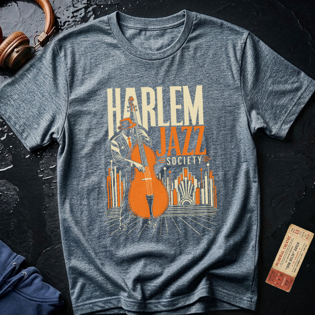 Harlem Jazz Society Music Heritage T-Shirt