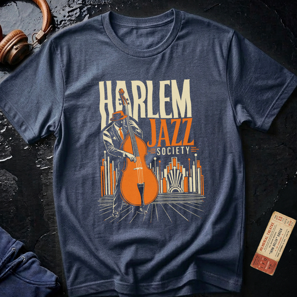 Harlem Jazz Society Music Heritage T-Shirt