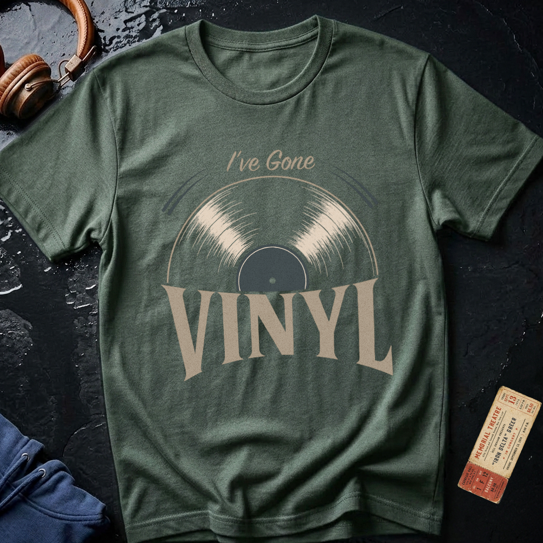 I've Gone Vinyl - Audiophile T-Shirt