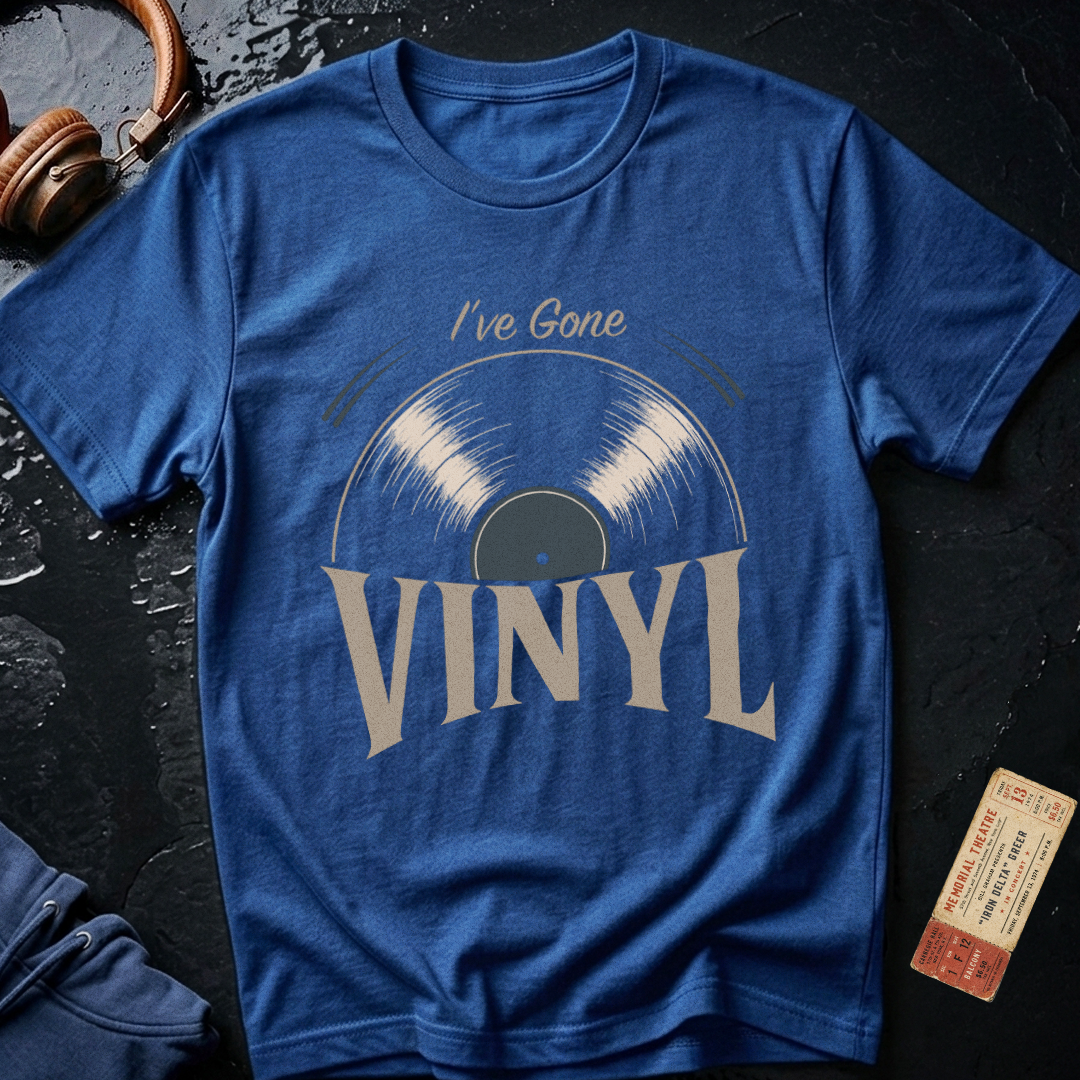I've Gone Vinyl - Audiophile T-Shirt