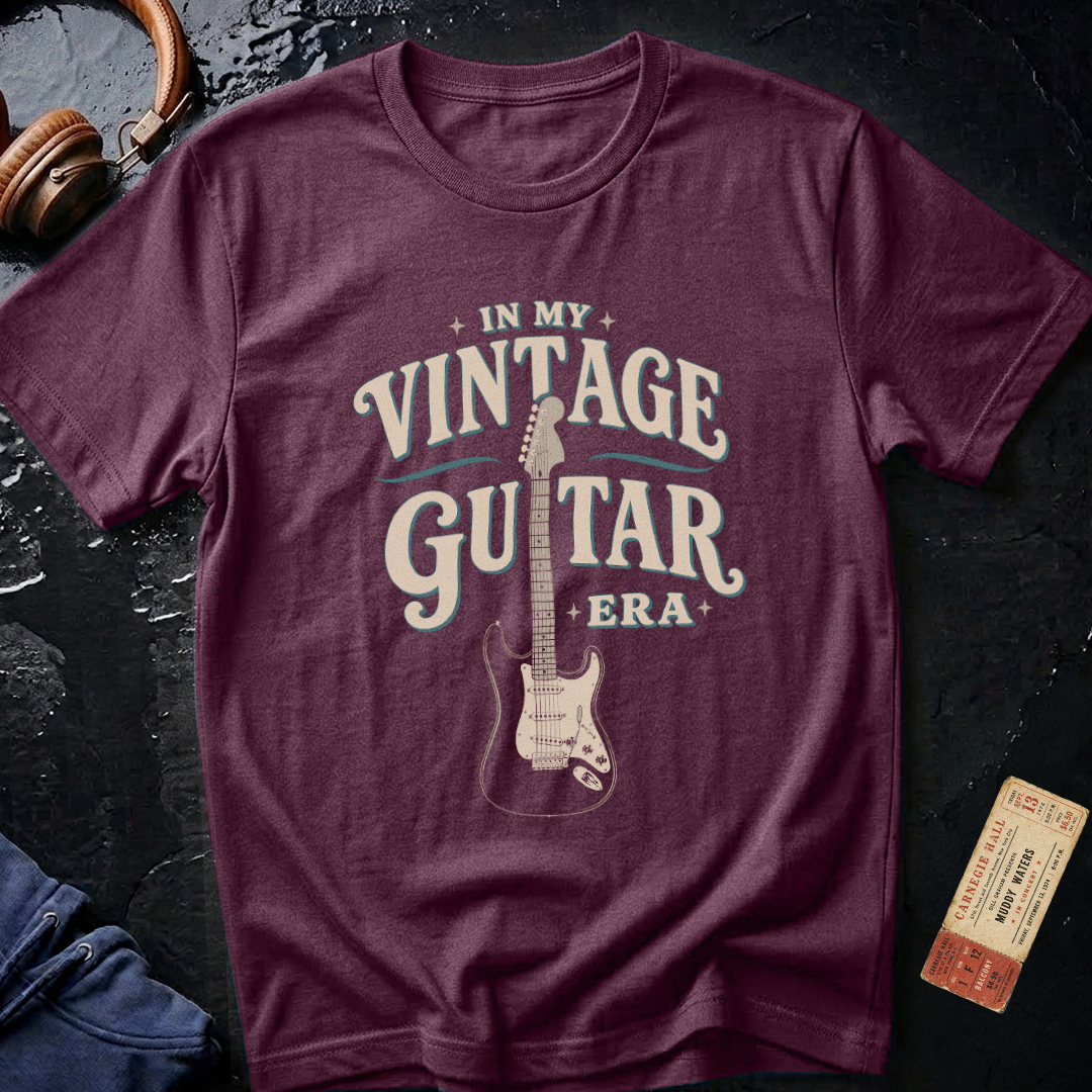 In My Vintage Guitar Era T-Shirt