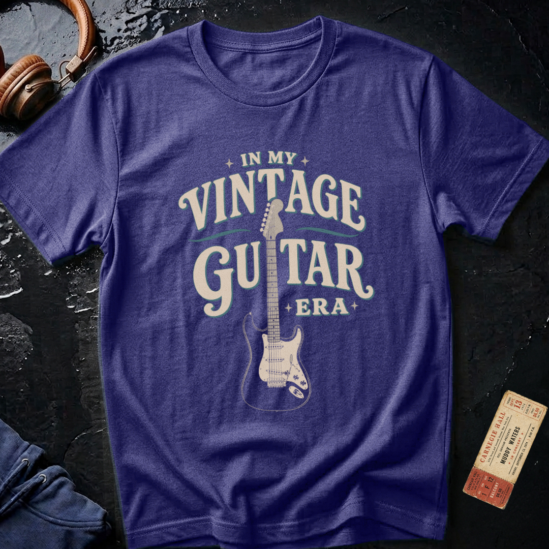 In My Vintage Guitar Era T-Shirt