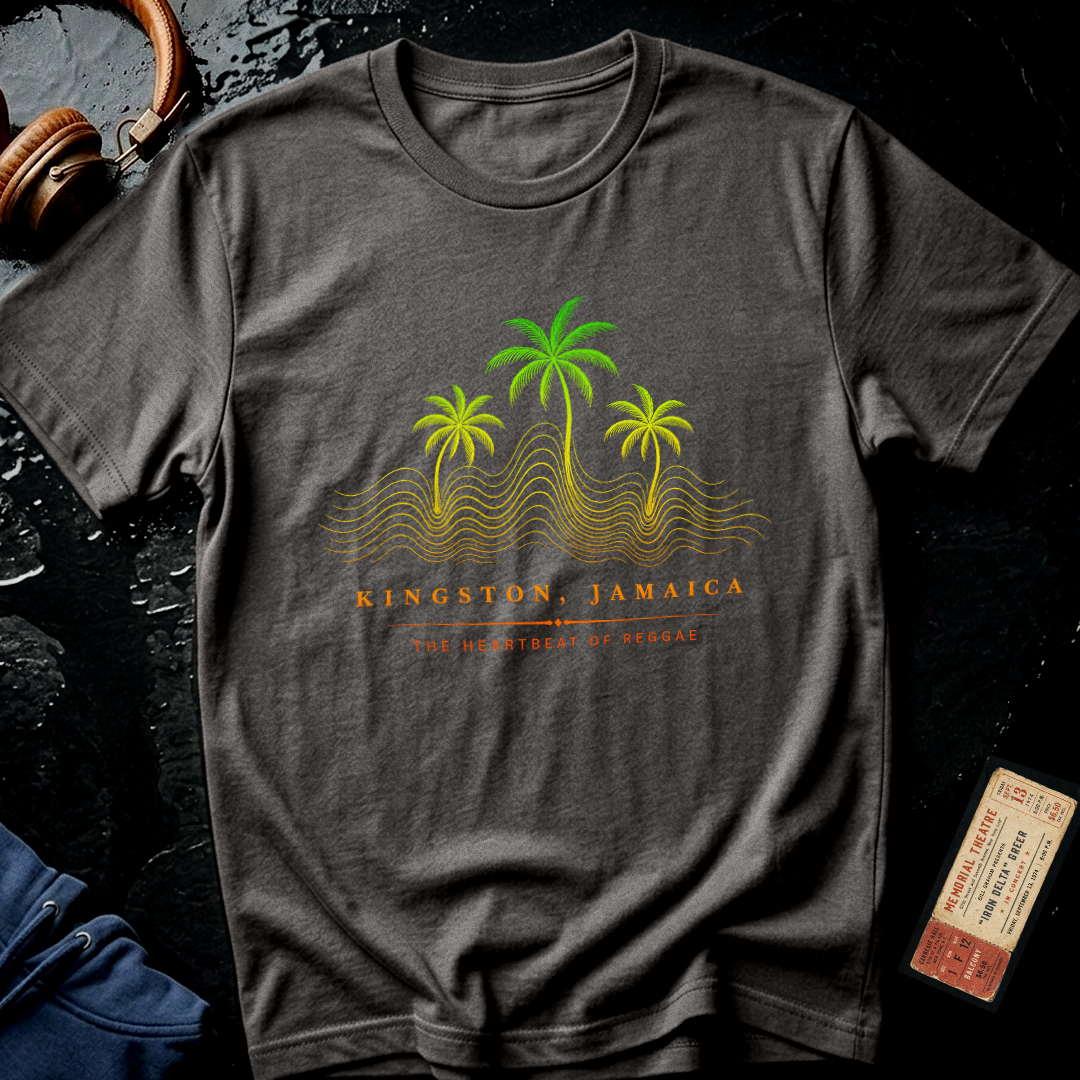 Kingstone Waves - Heartbeat of Reggae T-Shirt