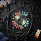 Long Live Long Play LP Audiophile T-Shirt