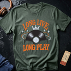 Long Live Long Play LP Audiophile T-Shirt