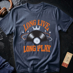 Long Live Long Play LP Audiophile T-Shirt