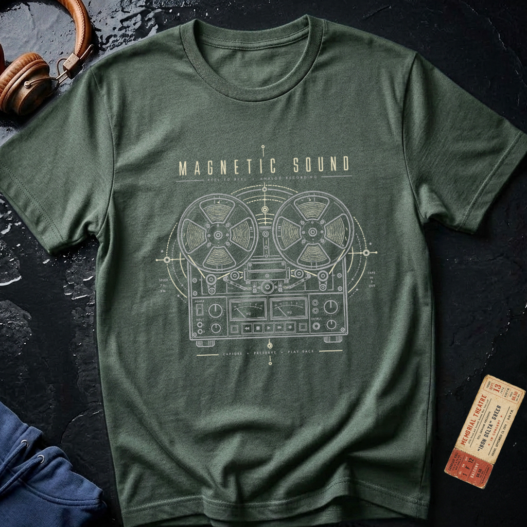 Reel to Reel Schematic T-Shirt