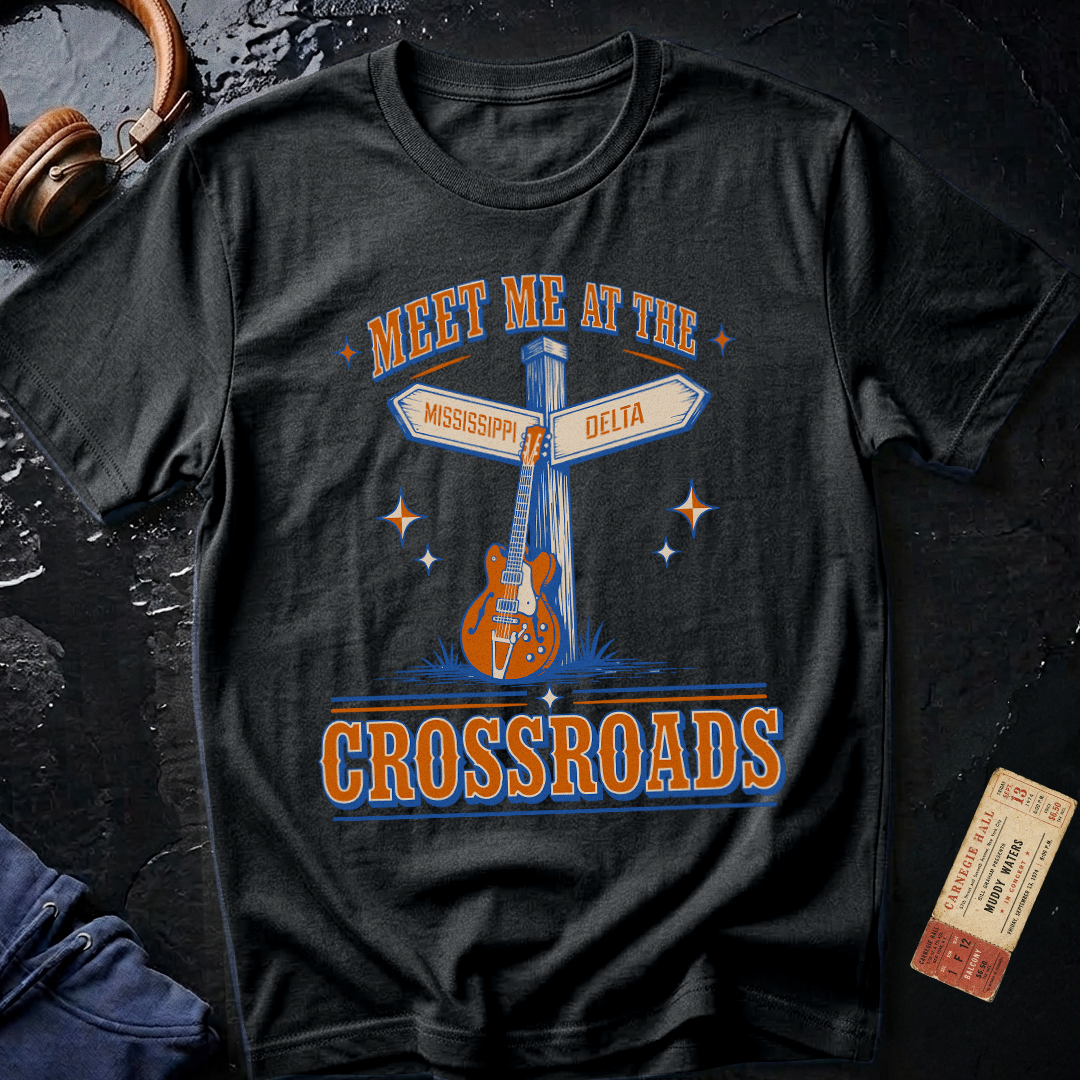 Meet Me at the Crossroads Mississippi Blues T-Shirt