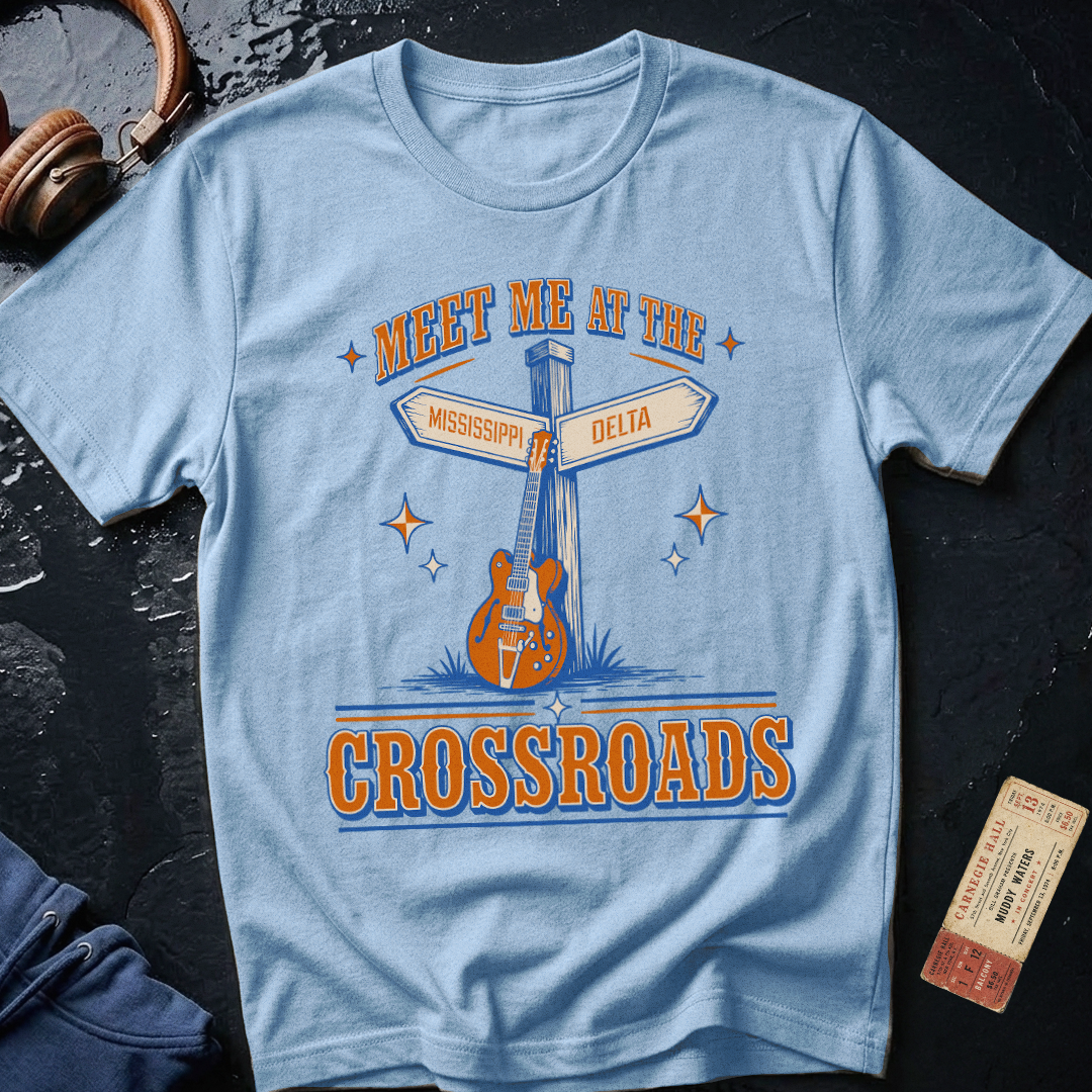 Meet Me at the Crossroads Mississippi Blues T-Shirt