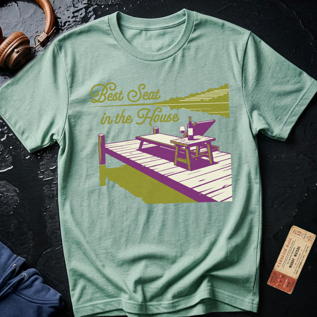 Best Seat in the House Vacation Retirement T-Shirt