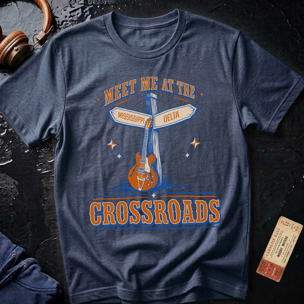 Meet Me at the Crossroads Mississippi Blues T-Shirt