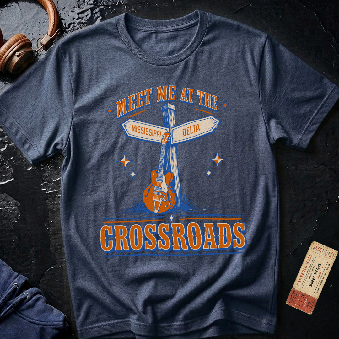 Meet Me at the Crossroads Mississippi Blues T-Shirt