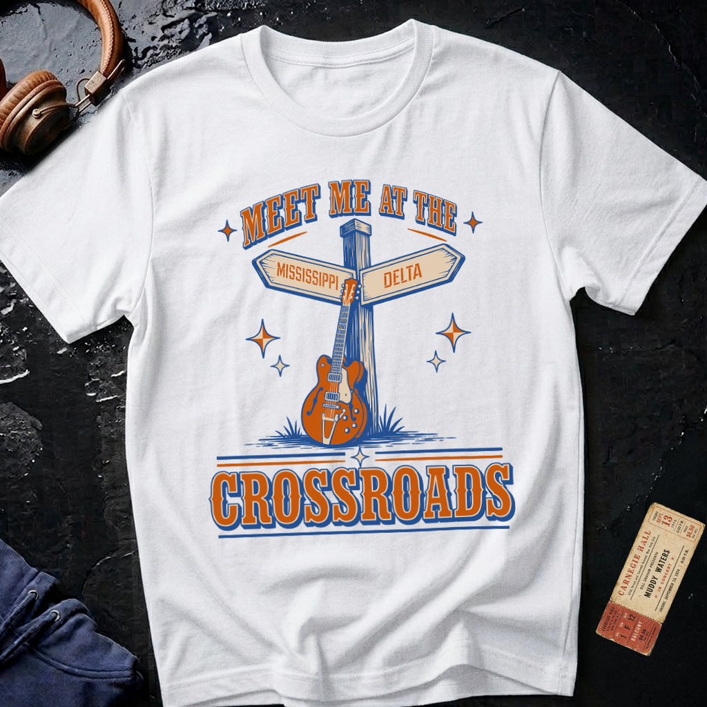 Meet Me at the Crossroads Mississippi Blues T-Shirt