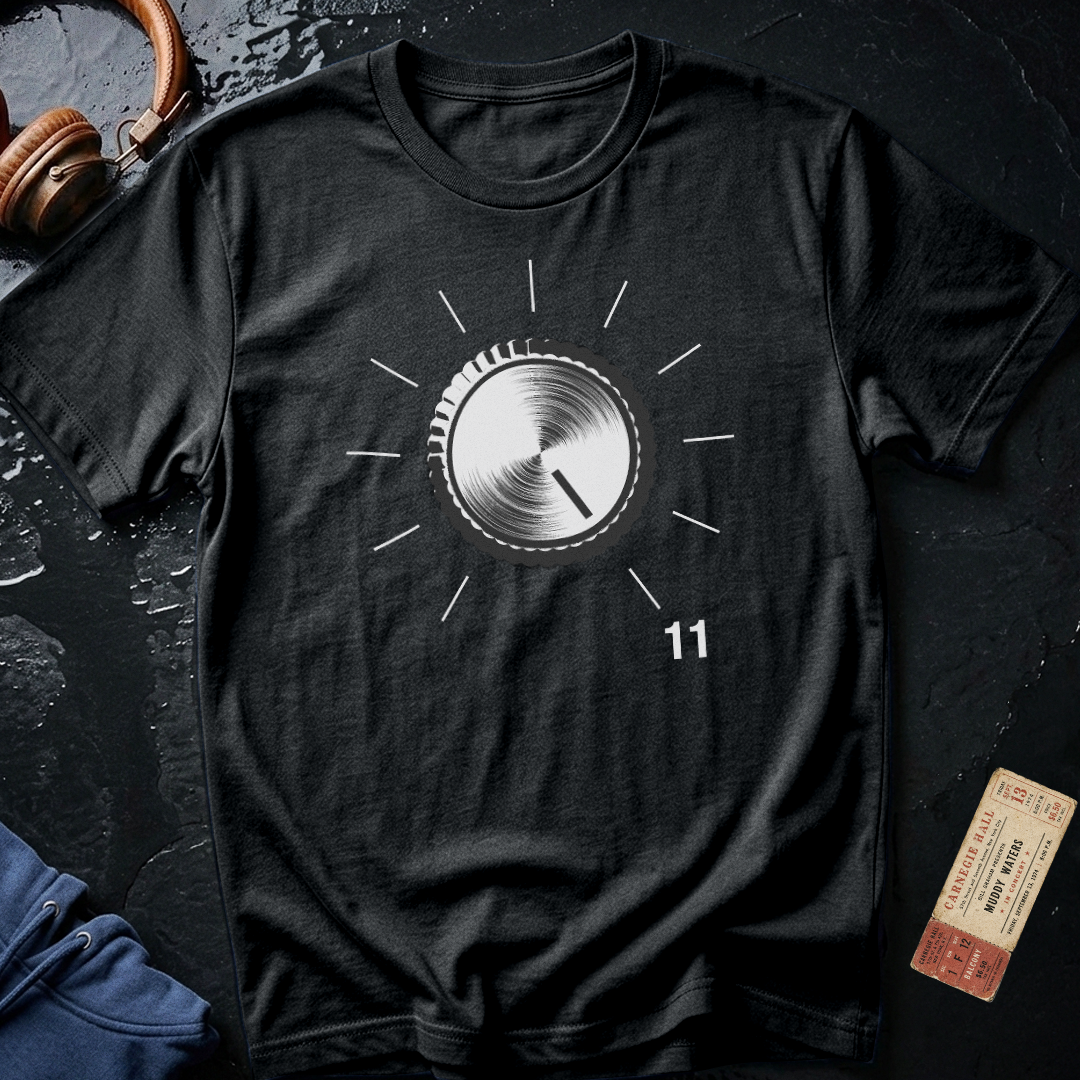 Volume Knob These Go To 11 T-Shirt