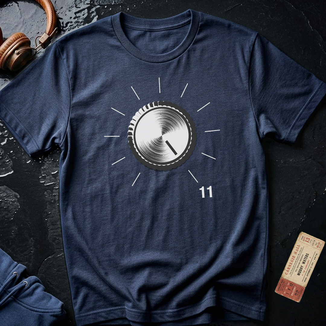Volume Knob These Go To 11 T-Shirt