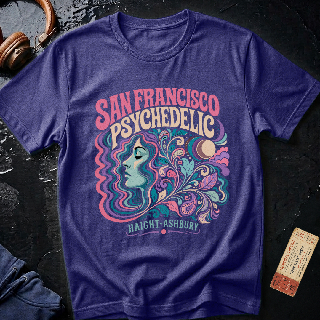 Vintage San Francisco Psychedelic Haight Ashbury T-Shirt