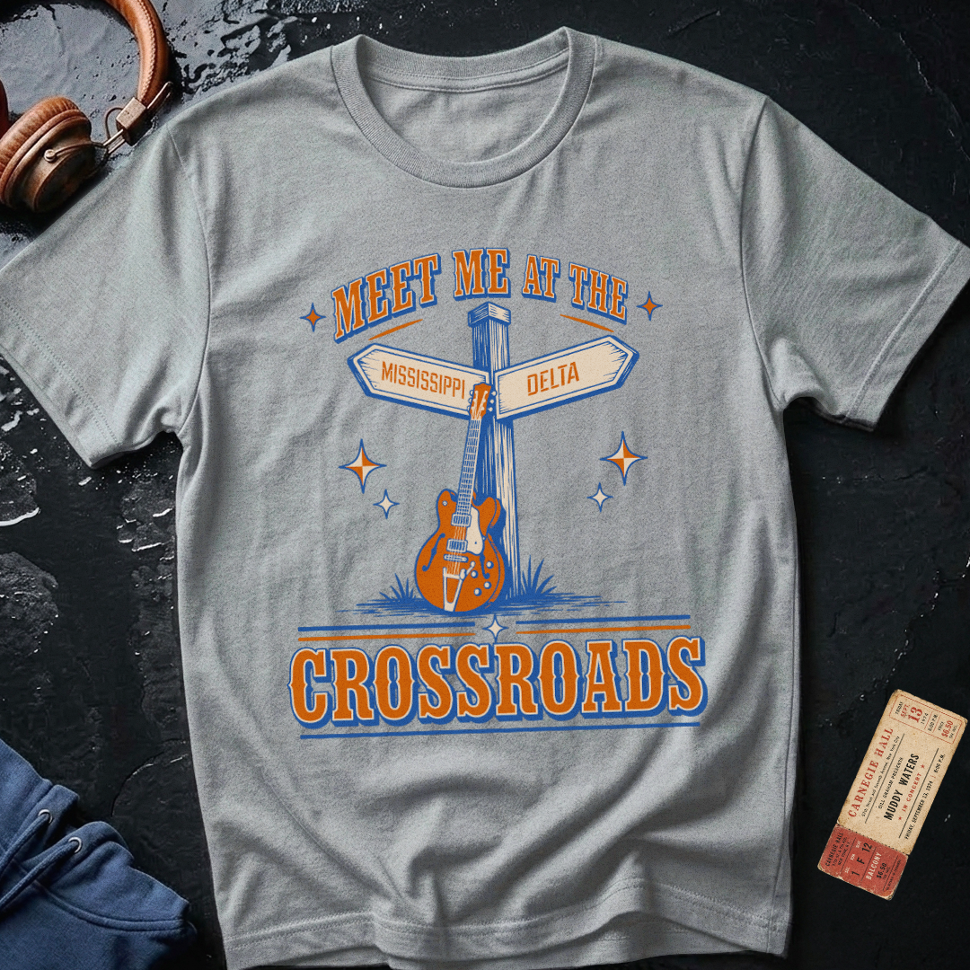 Meet Me at the Crossroads Mississippi Blues T-Shirt