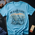 No Alarm Clock Tour Retirement T-Shirt