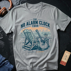 No Alarm Clock Tour Retirement T-Shirt