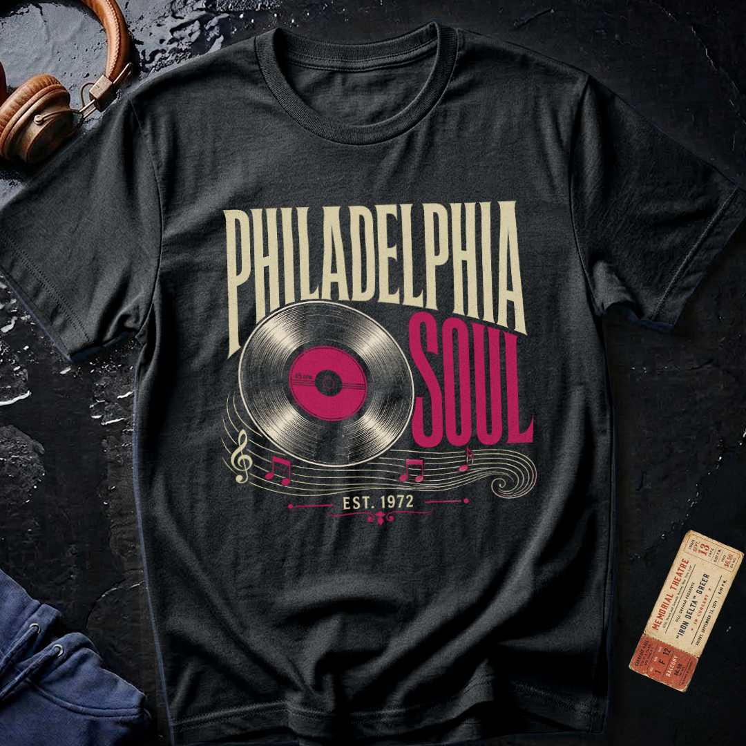 Vintage Philadelphia Soul 1972 T-Shirt