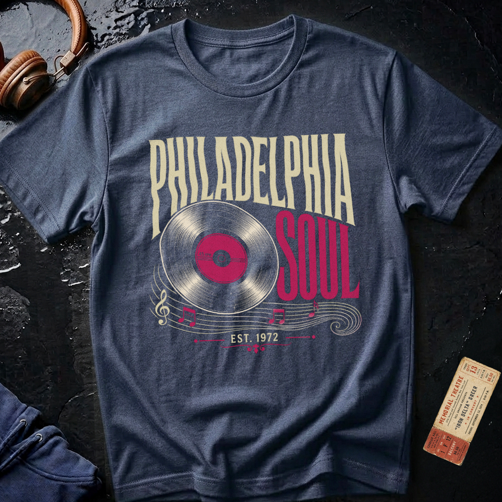 Vintage Philadelphia Soul 1972 T-Shirt