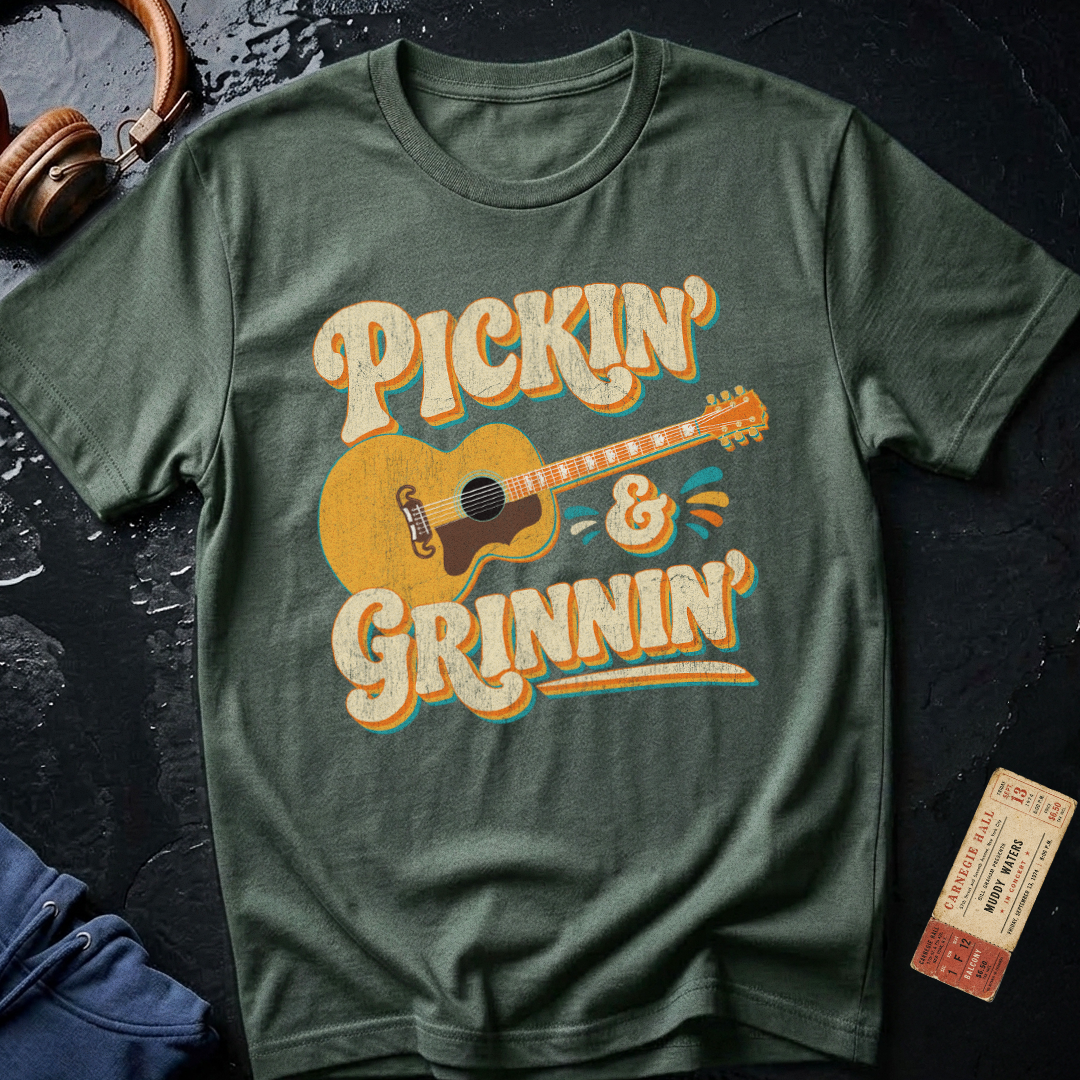 Pickin' and Grinnin' Old School Country Guitar
